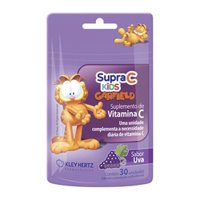 Supra C Kids Sabor Uva Com 30 Unidades Kley Hertz