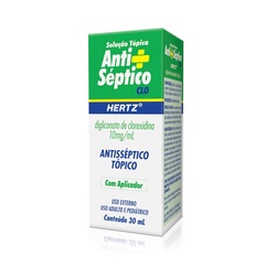 SoluÇÃo AntissÉptico TÓpico Hertz Com 30ml