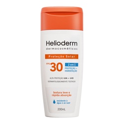 Protetor Solar Helioderm Suncare Fps30 Com 200ml 200g