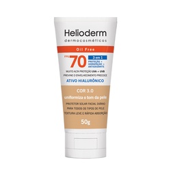 Helioderm Facial Fps70 50g Bege Medio