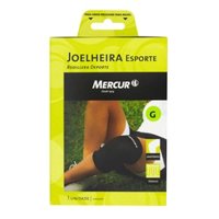 Joelheira S/orif Esporte Preta G Bc0035-