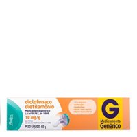 Diclofenaco Dietilamônio Gel 60g Medley
