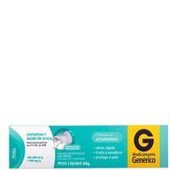 Nistatina 100.000ui/g + Óxido De Zinco 200mg/g Medley Pomada Com 60g