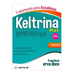 Permetrina 5% LoÇÃo 60ml - Keltrina Multilab