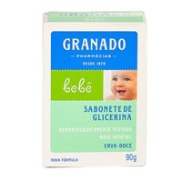 Sabonete Granado Bebe 90gr Glicerinado Erva Doce