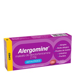Alergomine 2mg 20 Comprimidos