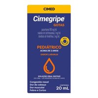 Cimegripe Gotas SoluÇÃo Oral 20ml Cimed