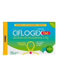 Ciflogex Com 12 Pastilhas Diet Menta Cimed