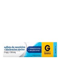 Sulfato De Neomicina + Bacitracina Zincica Cimed Pomada 15g