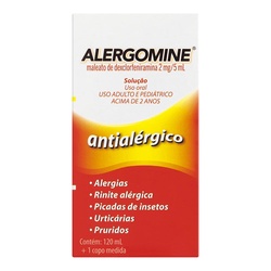 Alergomine 2mg/5ml Xarope 120ml