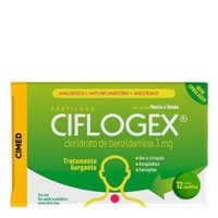 Ciflogex Com 12 Pastilhas Menta/limao Cimed