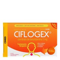 Ciflogex Com 12 Pastilhas Laranja Cimed