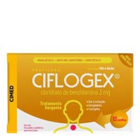 Ciflogex Com 12 Pastilhas Mel/limao Cimed