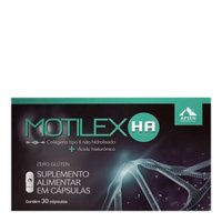 Suplemento Alimentar Apsen Motilex Ha Colágeno Não Hidrolisado + Ácido Hialurônico 30 Cápsulas