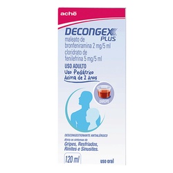 Decongex Plus Aché 120ml Xarope