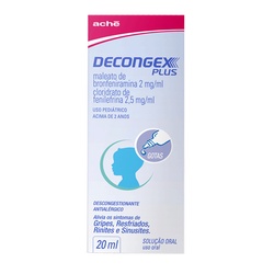 Decongex Plus Aché 20ml Solução