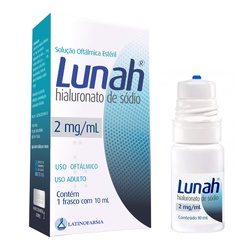 Colírio Lunah 2mg Com 10ml