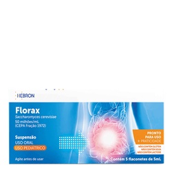 Florax Infantil 5 Flaconetes