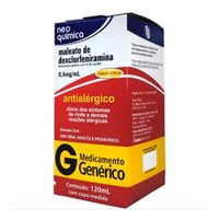 Maleato De Dexclorfeniramina 2mg 120ml