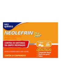 Neolefrin Dia Com 20 Comprimidos
