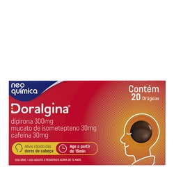 Doralgina Neo Quimica 20 Comprimidos