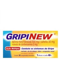 Gripinew Com 20 Comprimidos