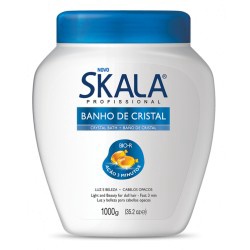 Creme De Tratamento Skala 1000g Banho De Cristal