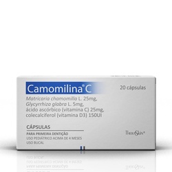 Camomilina C Theraskin 20 CÁpsulas
