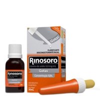 Descongestionante Nasal Rinosoro  30ml Solução Nasal
