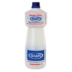 Álcool Liquido Start 70% 1 Litro  Start Química