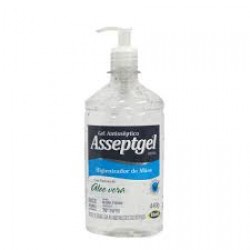 Alcool Gel Asseptgel 420g/500ml
