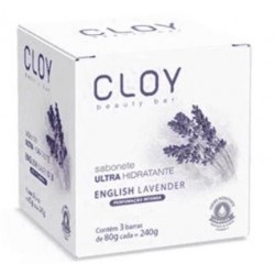 Sabonete Cloy Creme Hidratante Lavanda 80g