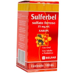 Sulferbel 100ml Belfar Sulfato Ferroso
