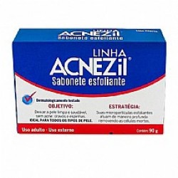 Sabonete Esfoliante Em Barra Acnezil 90g
