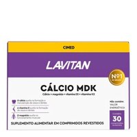 Lavitan CÁlcio Mdk Suplemento Alimentar Com 30 Comprimidos