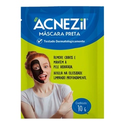 Acnezil MÁscara Preta Facial Cravos SachÊ De 8gr Cimed