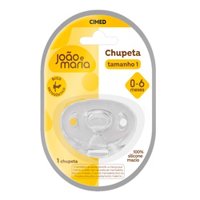 Chupeta Joao E Maria Orto Silicone Tamanho 1