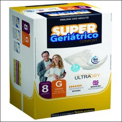Fralda Super Geriatrico Confort G 08 Unidades