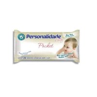 LenÇo Umidecido Personalidade Baby Pocket 20 Unidades