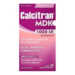Calcitran Mdk 1000mg 30cpds