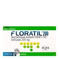 Floratil 200mg 6 Comprimidos Adulto