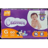 Fralda Infantil Cremer Hiper G Com 60 Unidades