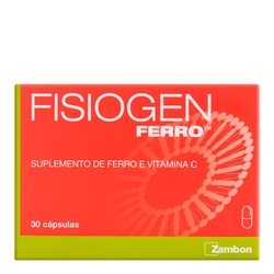 Fisiogen Ferro Com 30 CÁpsulas