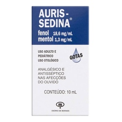 Auris-sedina Solução Gotas 10ml