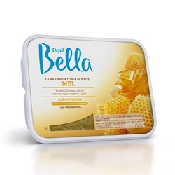 Cera Depilátoria Mel 1kg Depil Bella