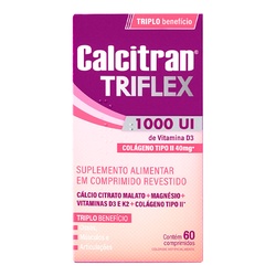 Calcitran Triflex 60 Comprimidos