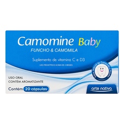 Camomine Baby Arte Nativa 20 CÁpsulas