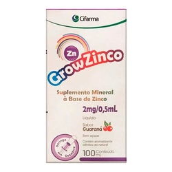 Grow Zinco Solução 100ml