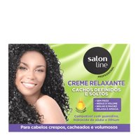 Salon Line Kit Relaxamento Cachos Oleo De Coco