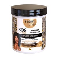 Salon Line Ativador De Cachos Sos ReconstruÇÃo 1kg